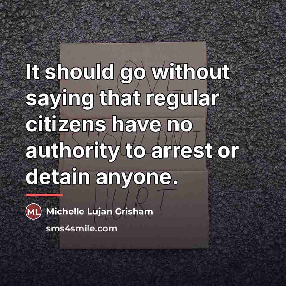 “It should go without saying that regular citizens have no…” quote by Michelle Lujan Grisham