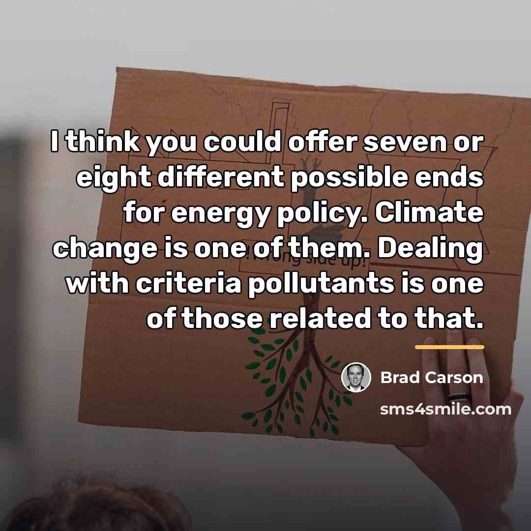 “I think you could offer seven or eight different possible…” quote by Brad Carson