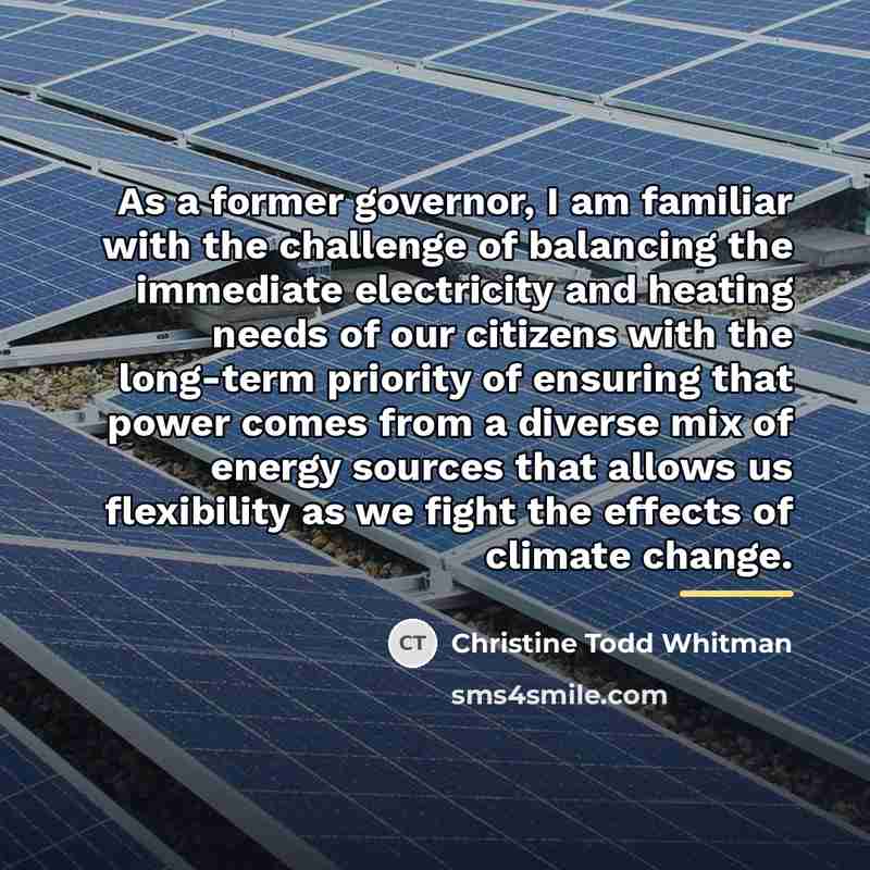 “As a former governor, I am familiar with the challenge…” quote by Christine Todd Whitman