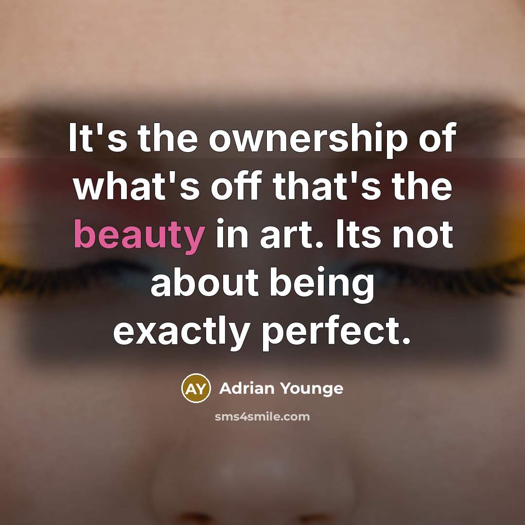 “It's the ownership of what's off that's the beauty in…” quote by Adrian Younge