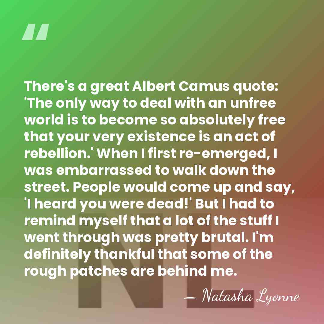 There's a great Albert Camus quote: 'The only way to deal with&hellip; - Natasha Lyonne