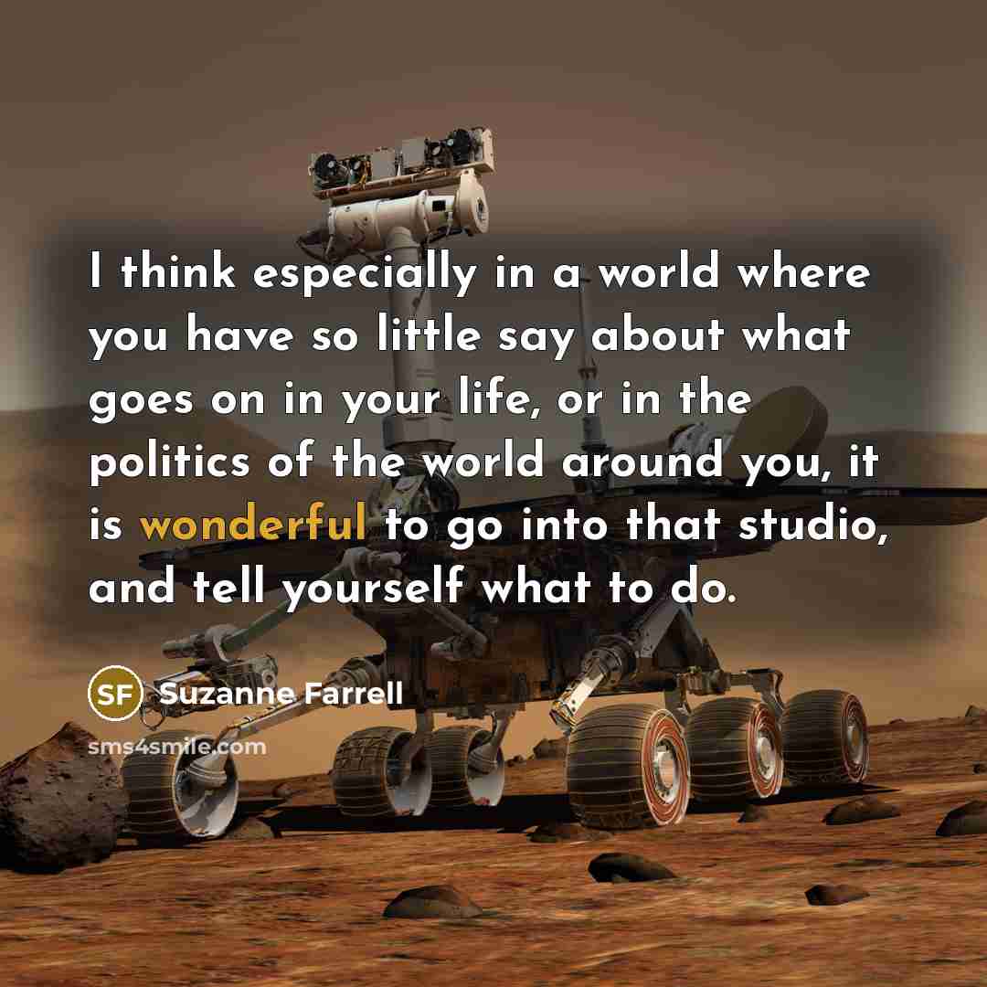 “I think especially in a world where you have so…” quote by Suzanne Farrell