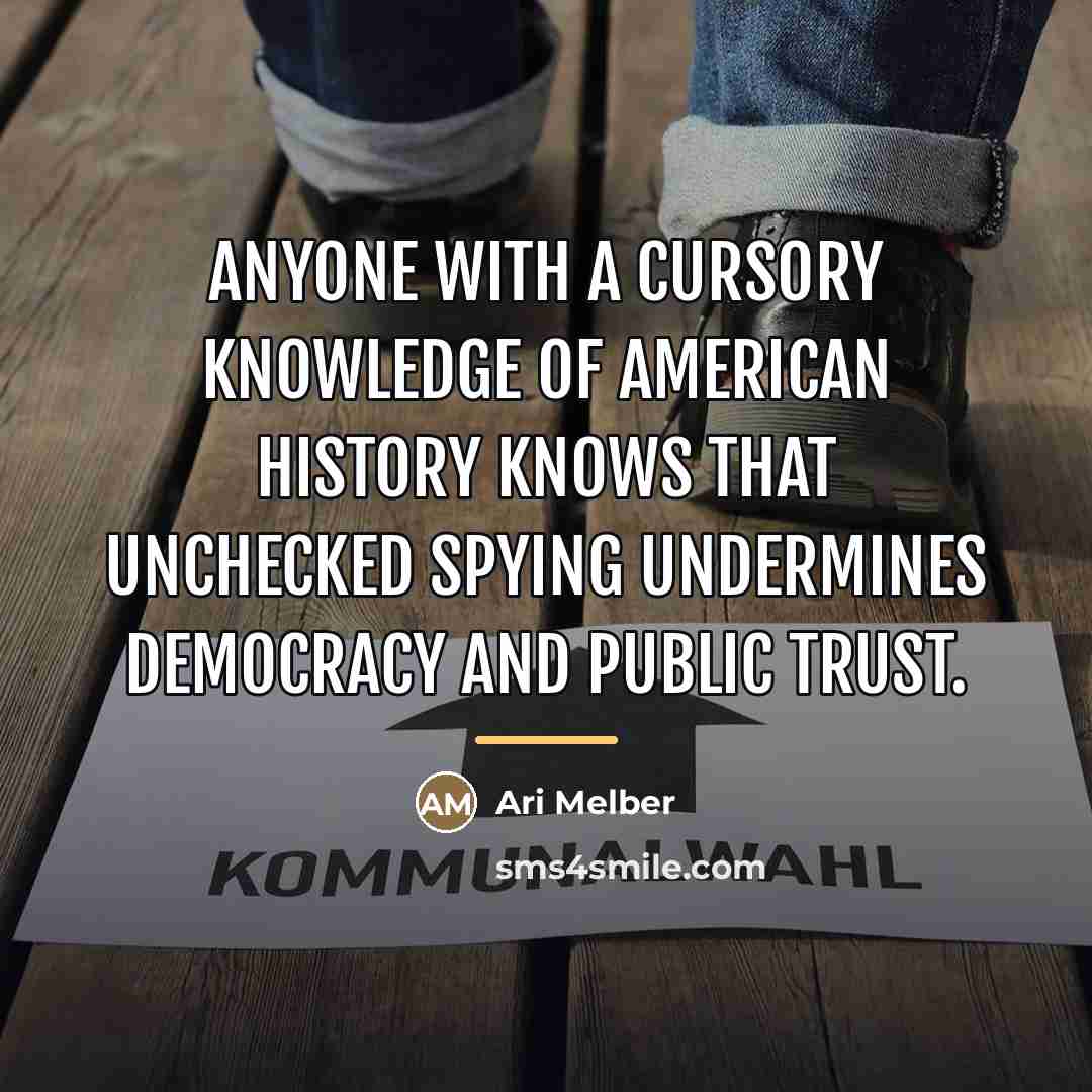 “Anyone with a cursory knowledge of American history knows that…” quote by Ari Melber