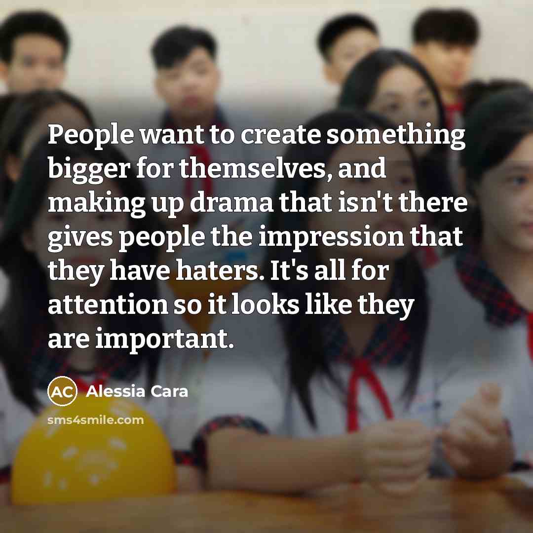“People want to create something bigger for themselves, and making…” quote by Alessia Cara