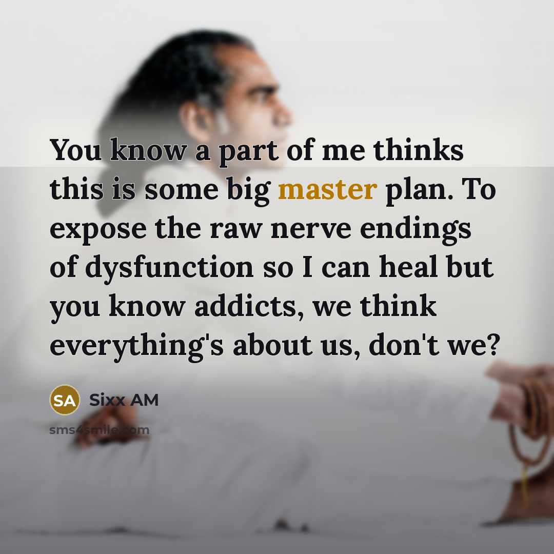 “You know a part of me thinks this is some…” quote by Sixx AM