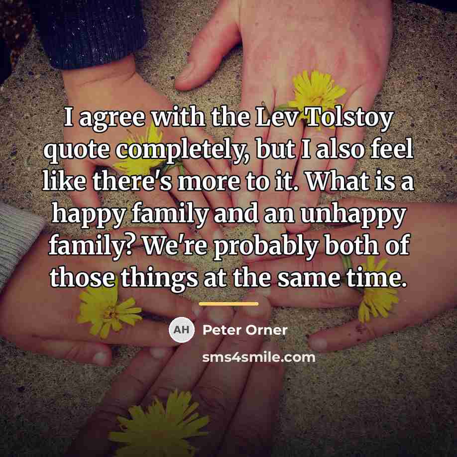 “I agree with the Lev Tolstoy quote completely, but I…” quote by Peter Orner