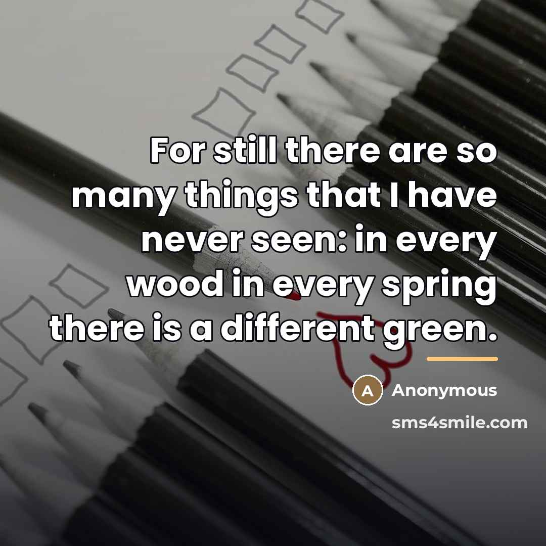 “For still there are so many things that I have…” quote by Anonymous