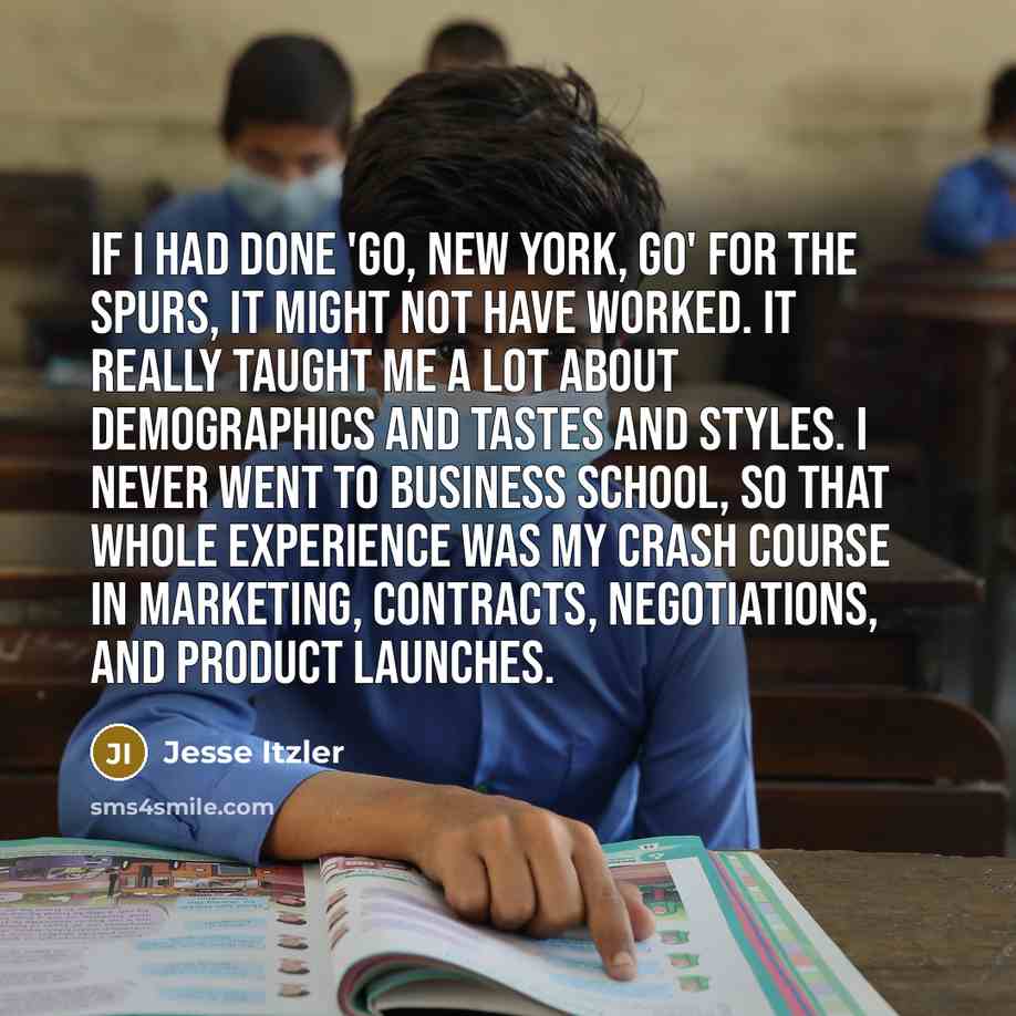 “If I had done 'Go, New York, Go' for the…” quote by Jesse Itzler