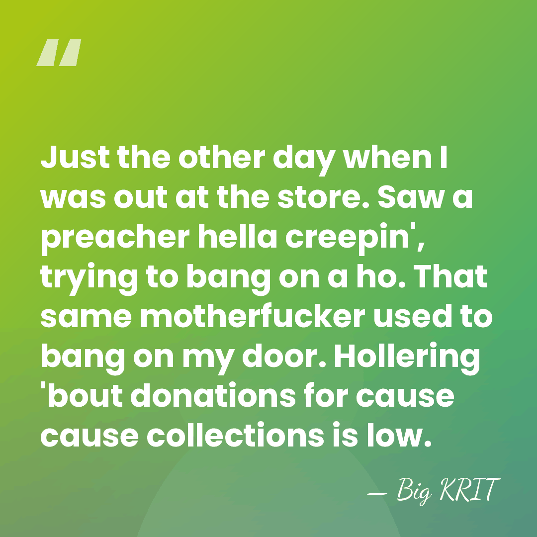 Just the other day when I was out at the store. Saw&hellip; - Big Krit