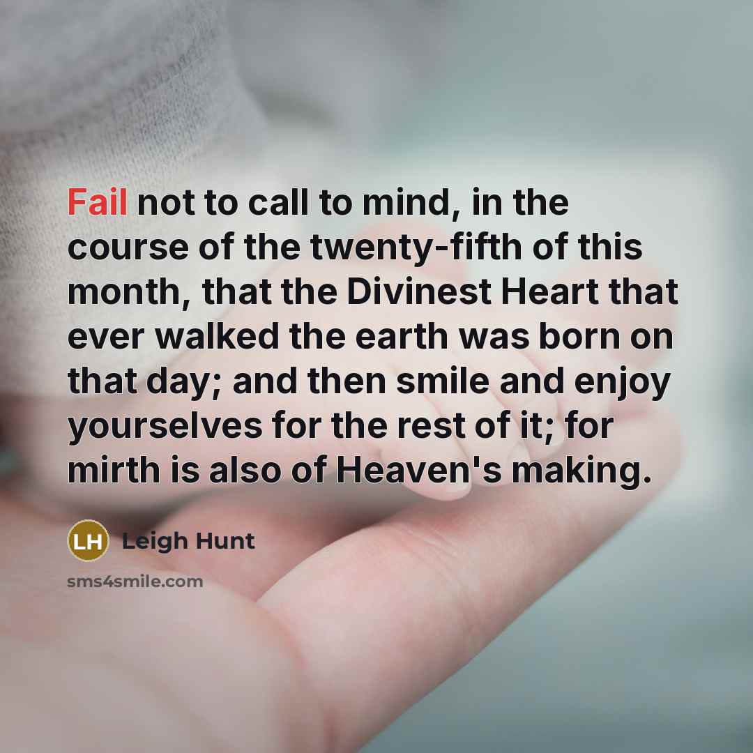 “Fail not to call to mind, in the course of…” quote by Leigh Hunt