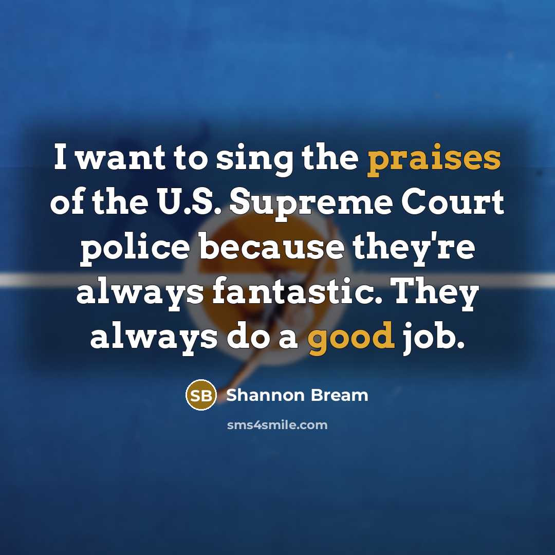 “I want to sing the praises of the U.S. Supreme…” quote by Shannon Bream