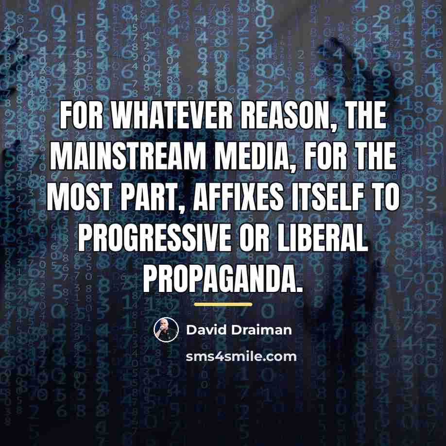 “For whatever reason, the mainstream media, for the most part,…” quote by David Draiman