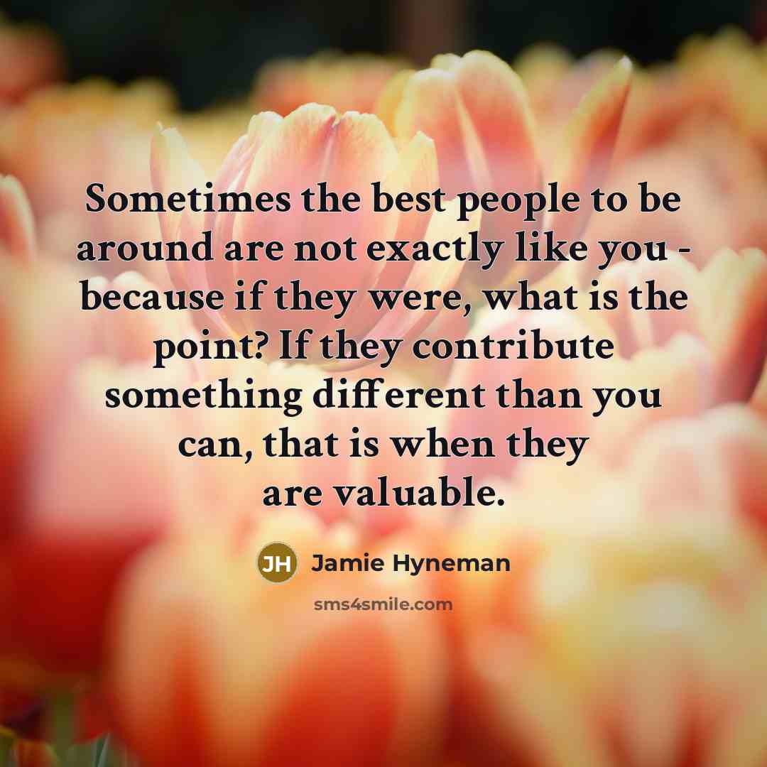“Sometimes the best people to be around are not exactly…” quote by Jamie Hyneman