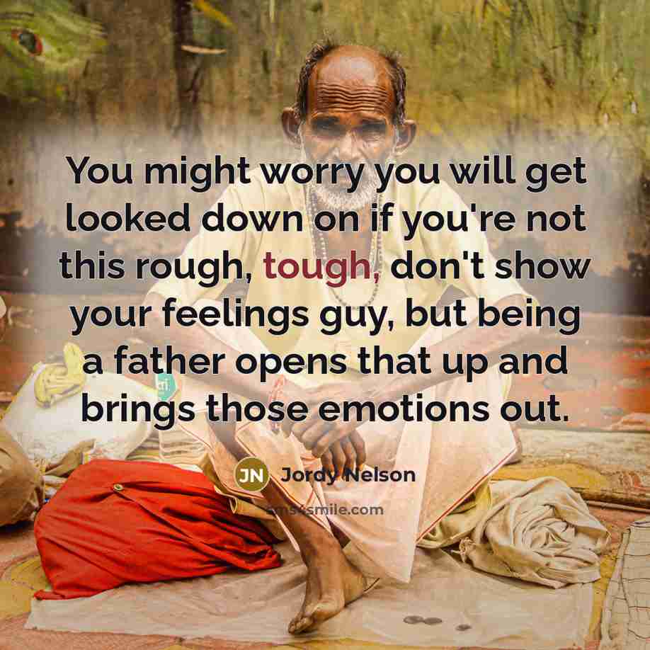“You might worry you will get looked down on if…” quote by Jordy Nelson