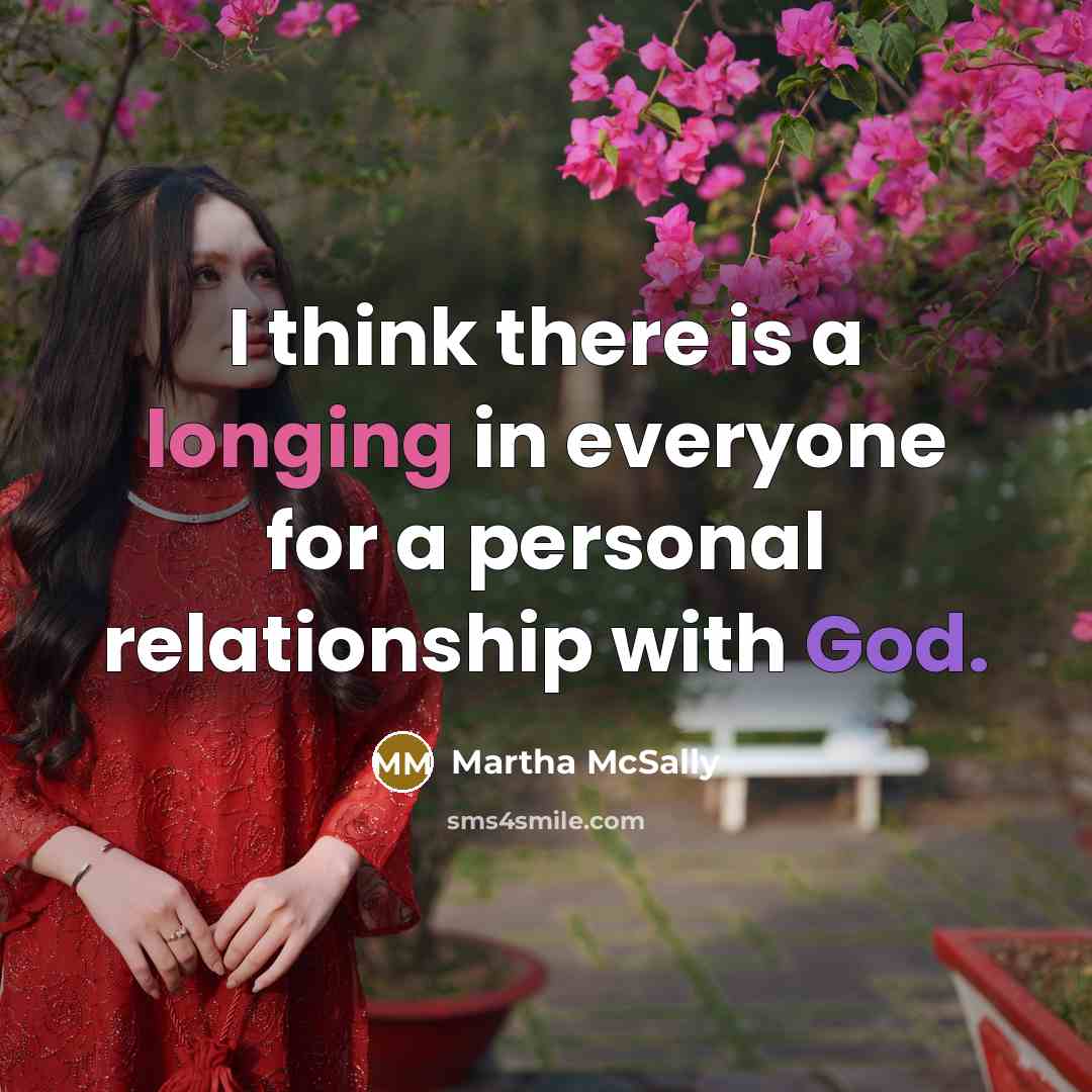 “I think there is a longing in everyone for a…” quote by Martha McSally