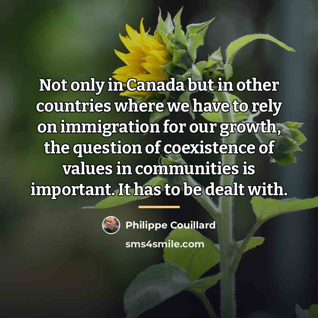“Not only in Canada but in other countries where we…” quote by Philippe Couillard