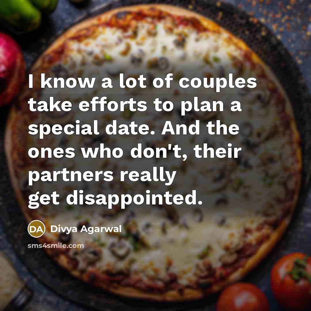 “I know a lot of couples take efforts to plan…” quote by Divya Agarwal