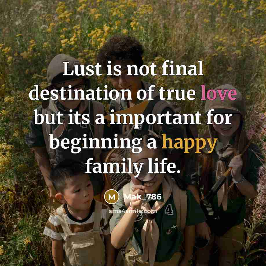 “Lust is not final destination of true love but its…” quote by Mak_786