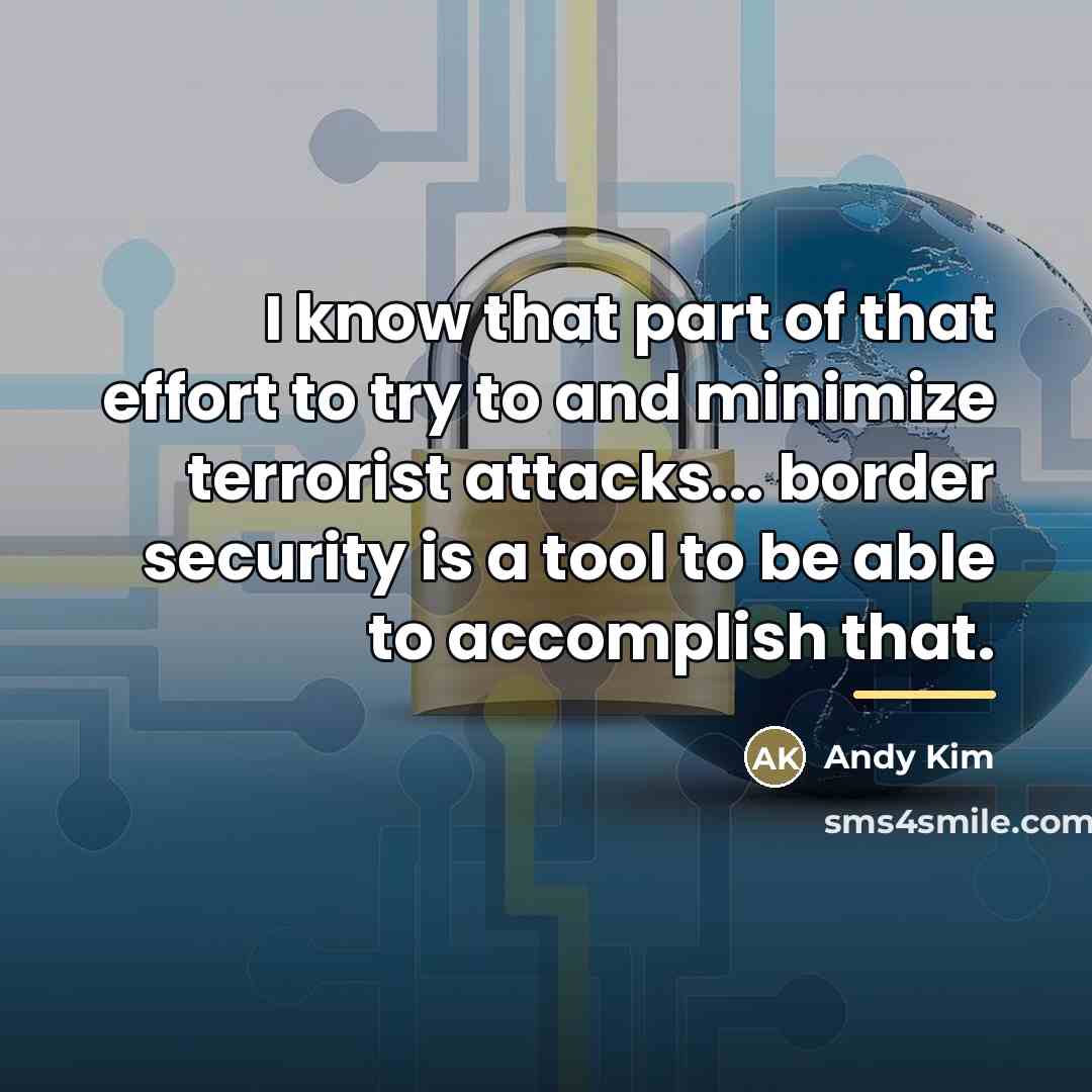 “I know that part of that effort to try to…” quote by Andy Kim