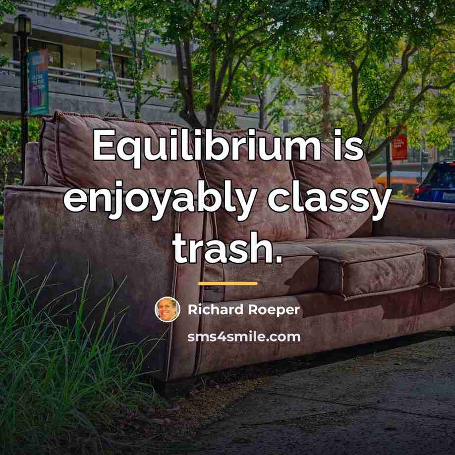 “Equilibrium is enjoyably classy trash.…” quote by Richard Roeper