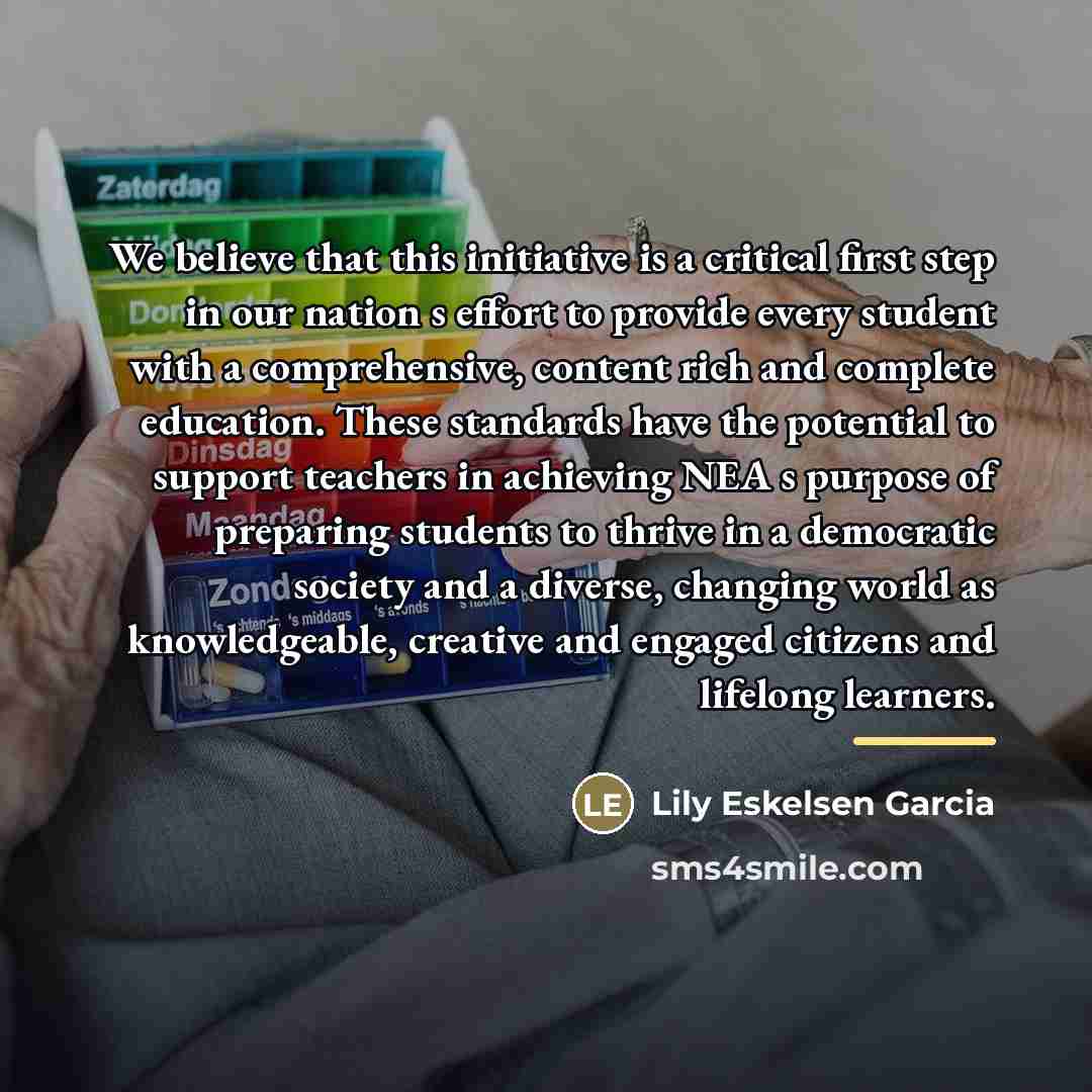 “We believe that this initiative is a critical first step…” quote by Lily Eskelsen Garcia
