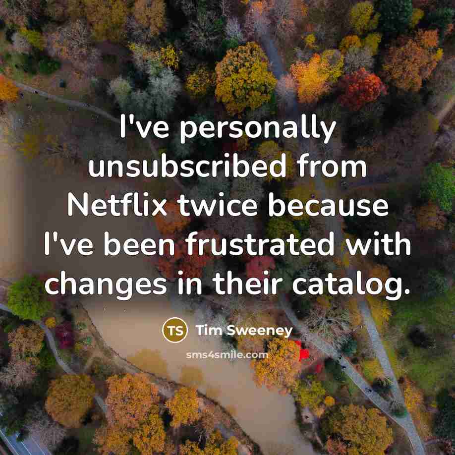 “I've personally unsubscribed from Netflix twice because I've been frustrated…” quote by Tim Sweeney