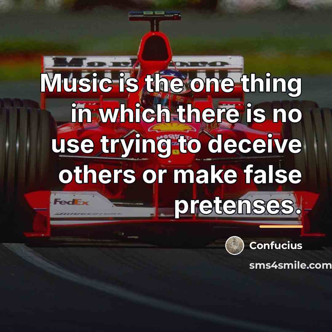 “Music is the one thing in which there is no…” quote by Confucius