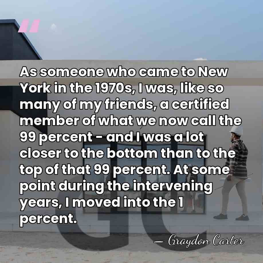 As someone who came to New York in the 1970s, I was,&hellip; - Graydon Carter