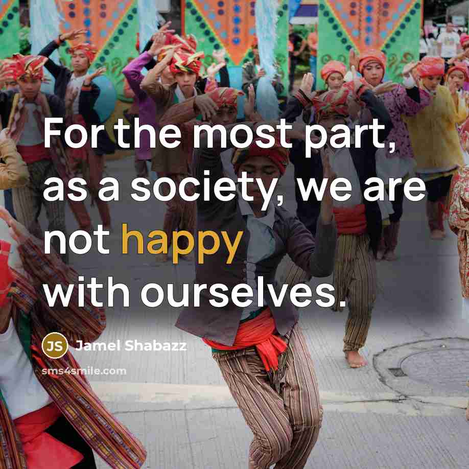 “For the most part, as a society, we are not…” quote by Jamel Shabazz