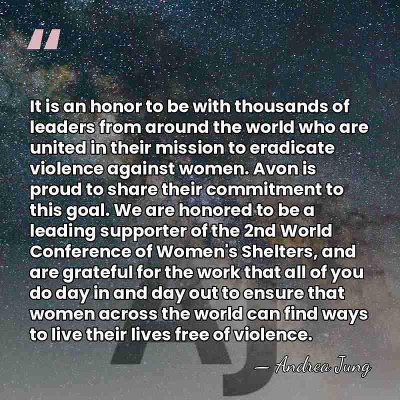 It is an honor to be with thousands of leaders from around&hellip; - Andrea Jung