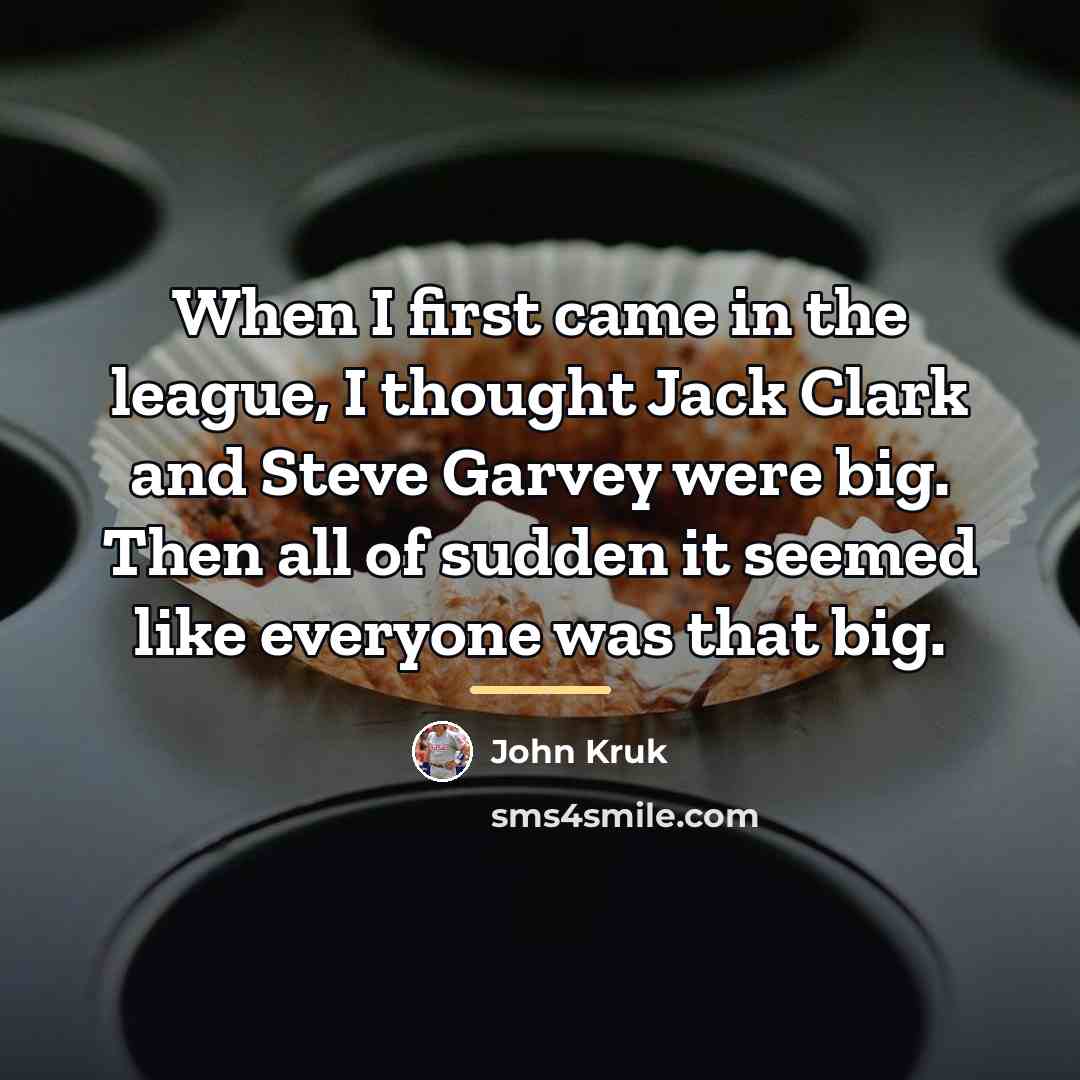 “When I first came in the league, I thought Jack…” quote by John Kruk
