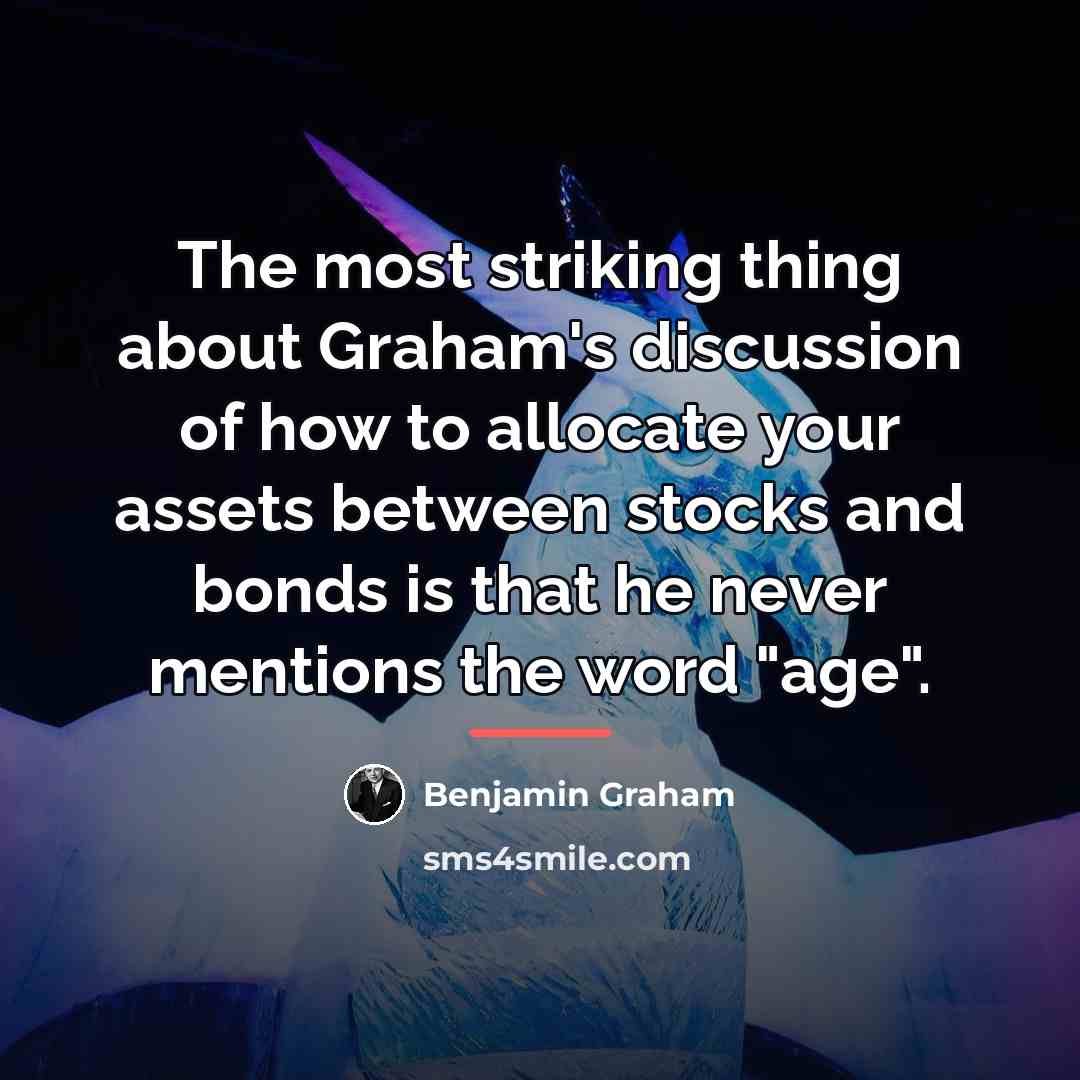 “The most striking thing about Graham's discussion of how to…” quote by Benjamin Graham