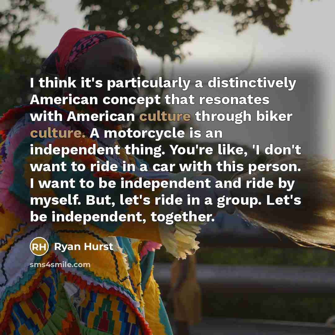 “I think it's particularly a distinctively American concept that resonates…” quote by Ryan Hurst