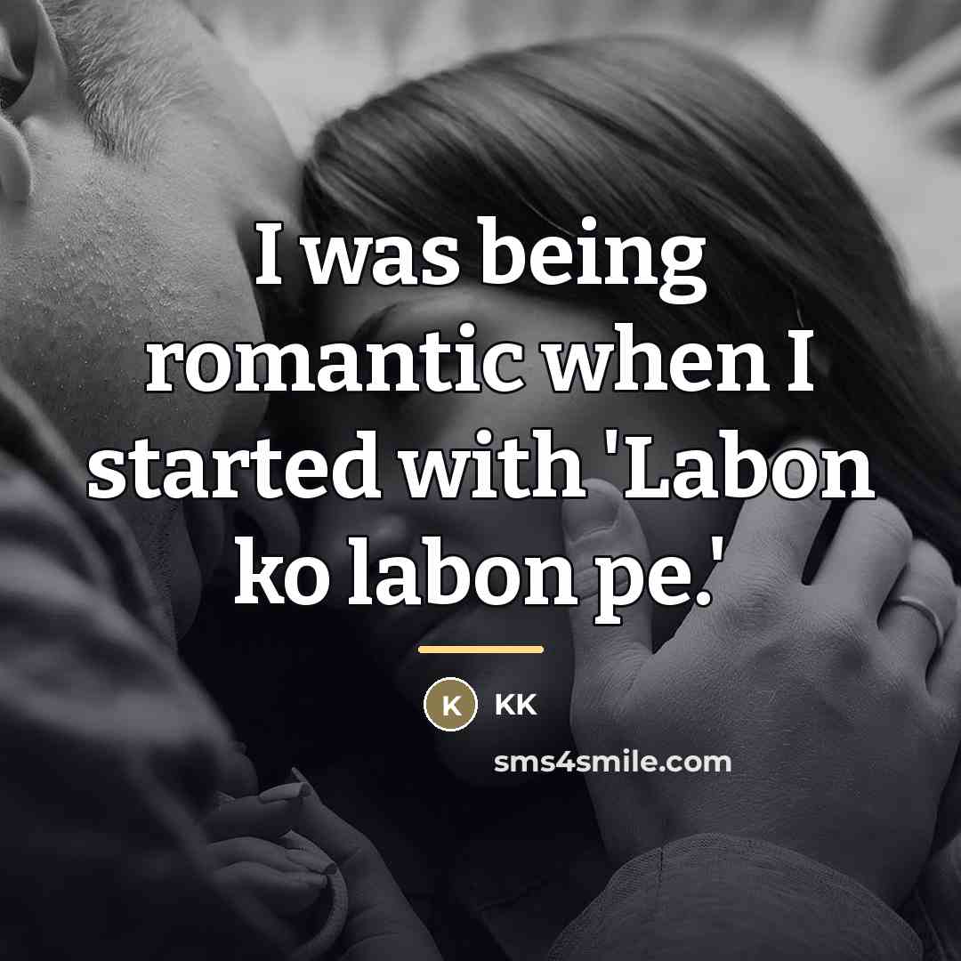 “I was being romantic when I started with 'Labon ko…” quote by KK
