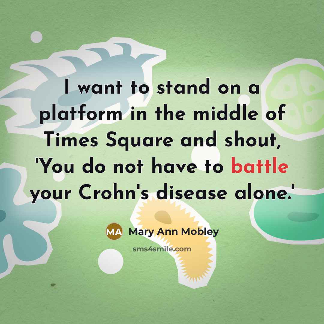 “I want to stand on a platform in the middle…” quote by Mary Ann Mobley