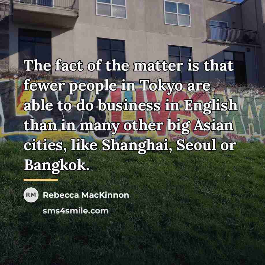 “The fact of the matter is that fewer people in…” quote by Rebecca MacKinnon