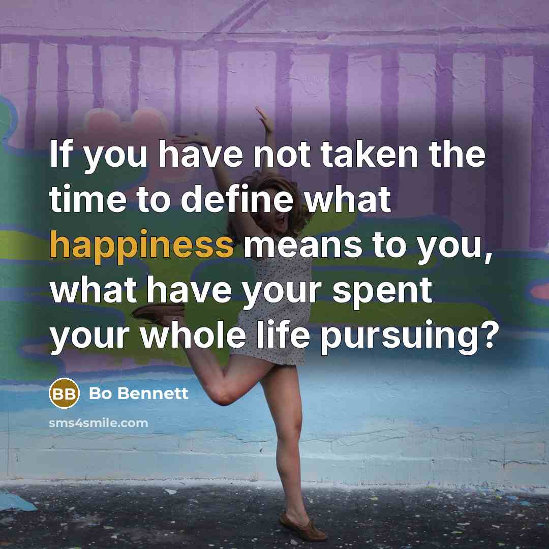 “If you have not taken the time to define what…” quote by Bo Bennett