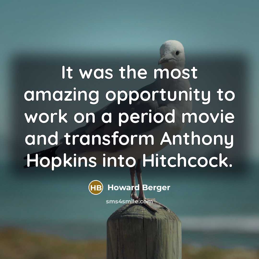 “It was the most amazing opportunity to work on a…” quote by Howard Berger