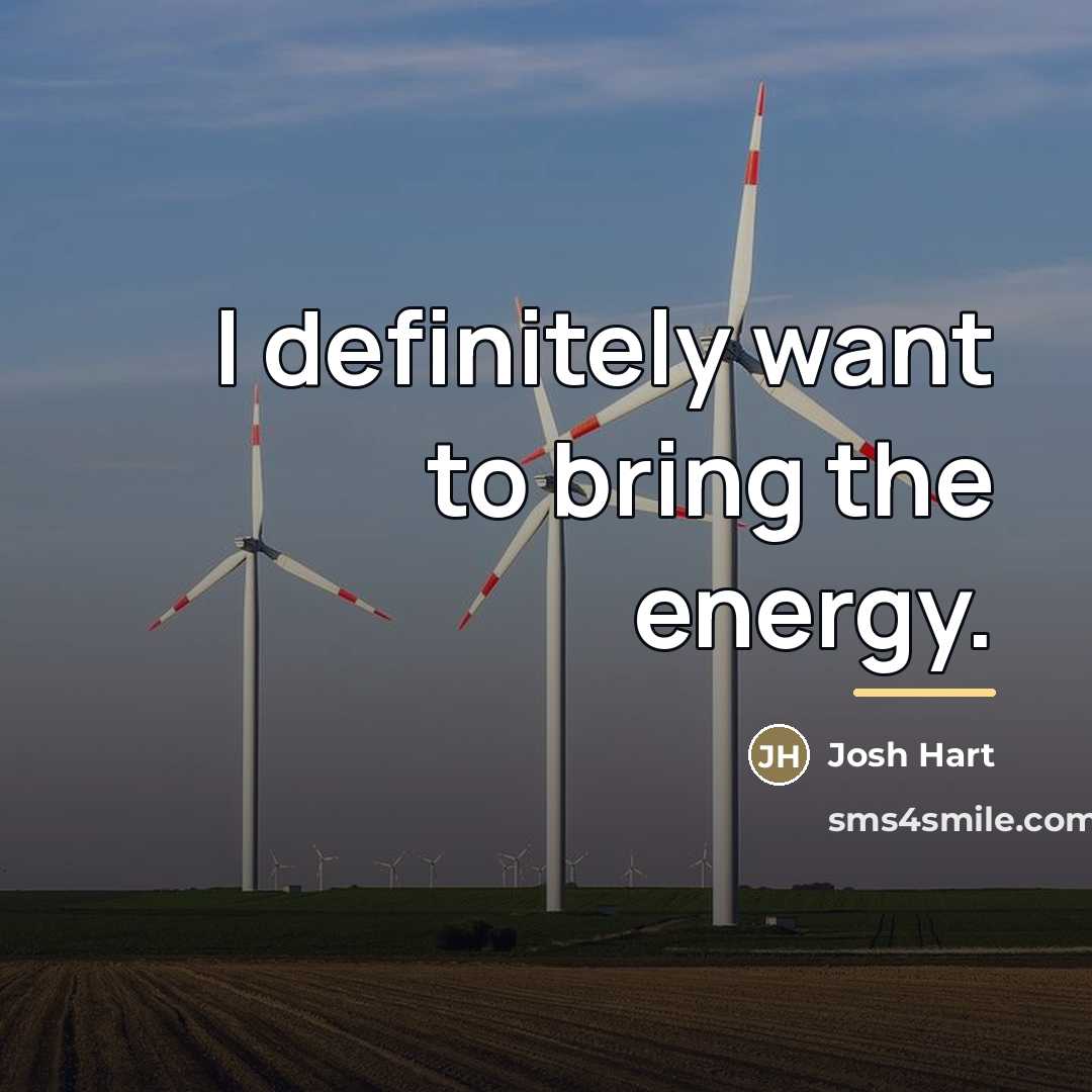 “I definitely want to bring the energy.…” quote by Josh Hart