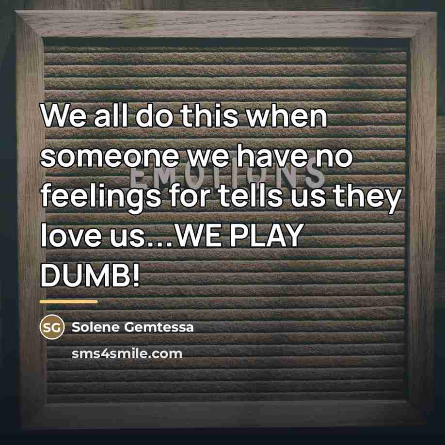 “We all do this when someone we have no feelings…” quote by Solene Gemtessa