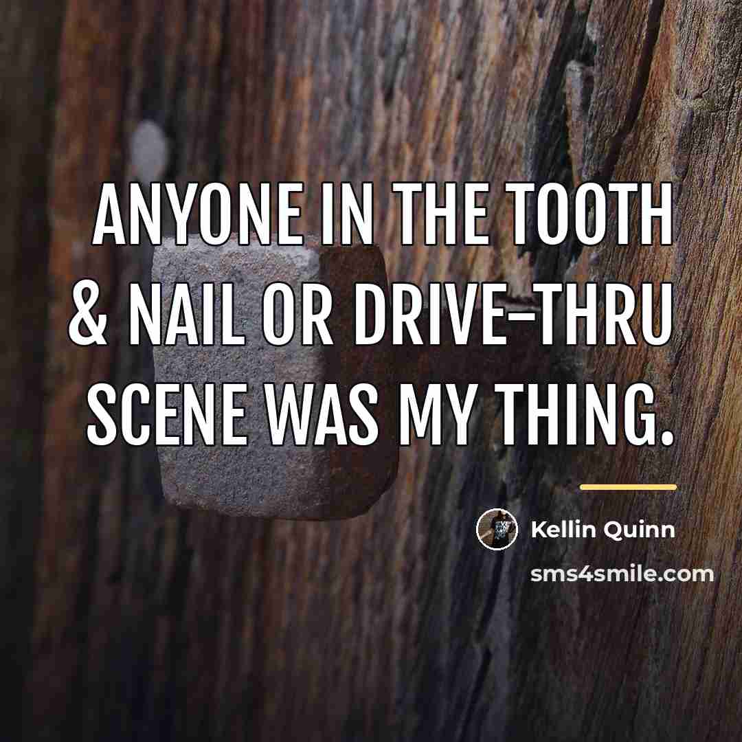 “Anyone in the Tooth & Nail or Drive-Thru scene was…” quote by Kellin Quinn
