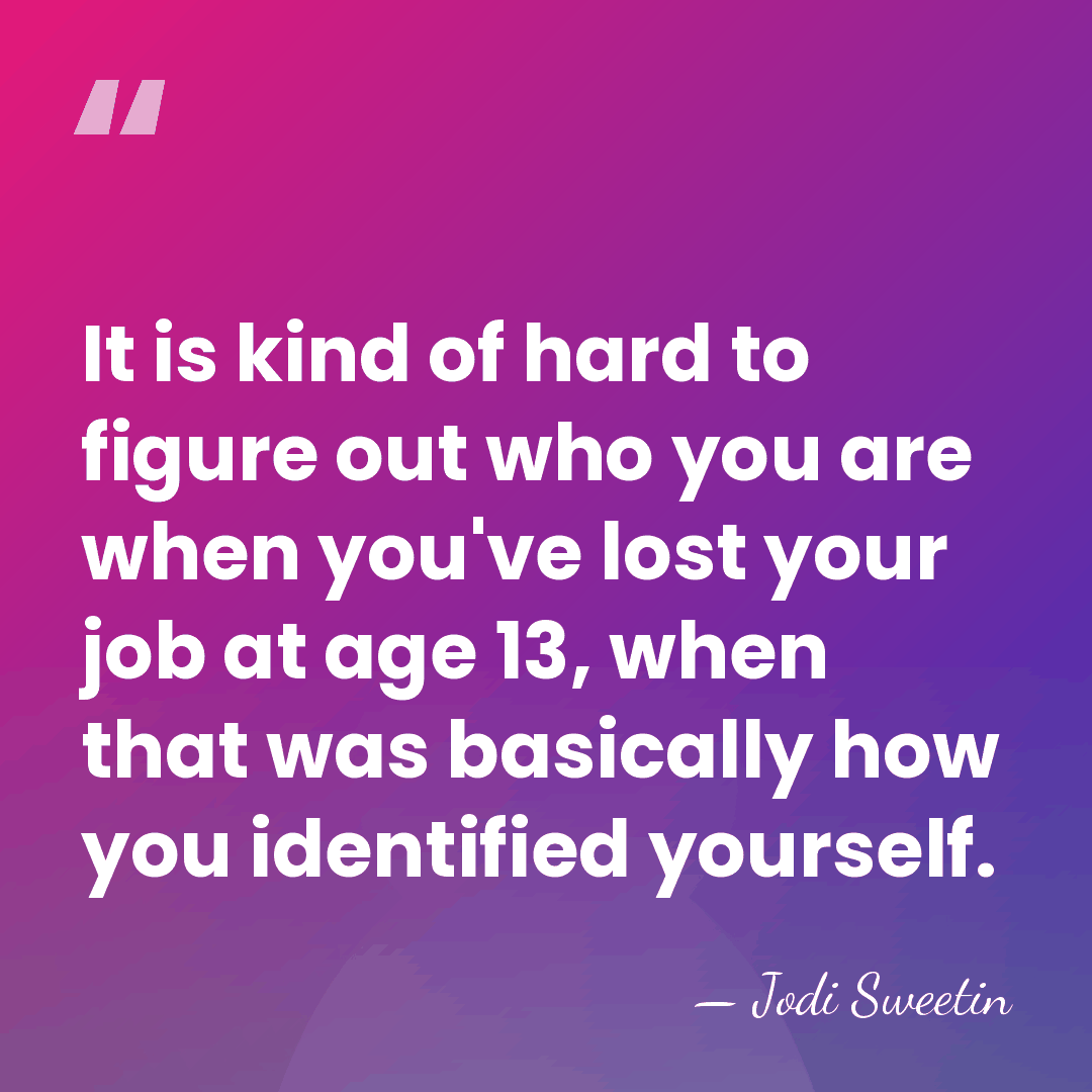 It is kind of hard to figure out who you are when&hellip; - Jodi Sweetin