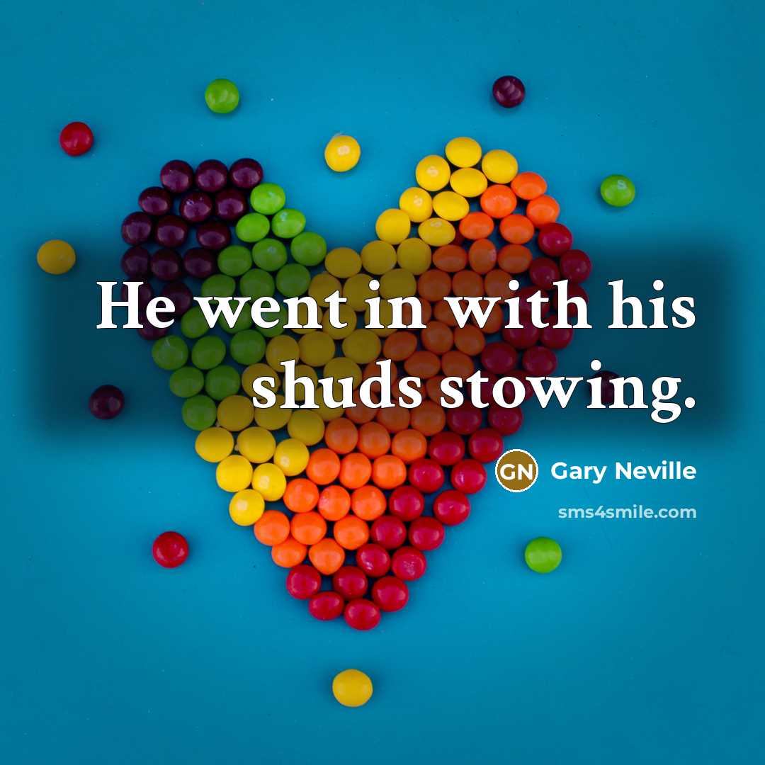 “He went in with his shuds stowing.…” quote by Gary Neville