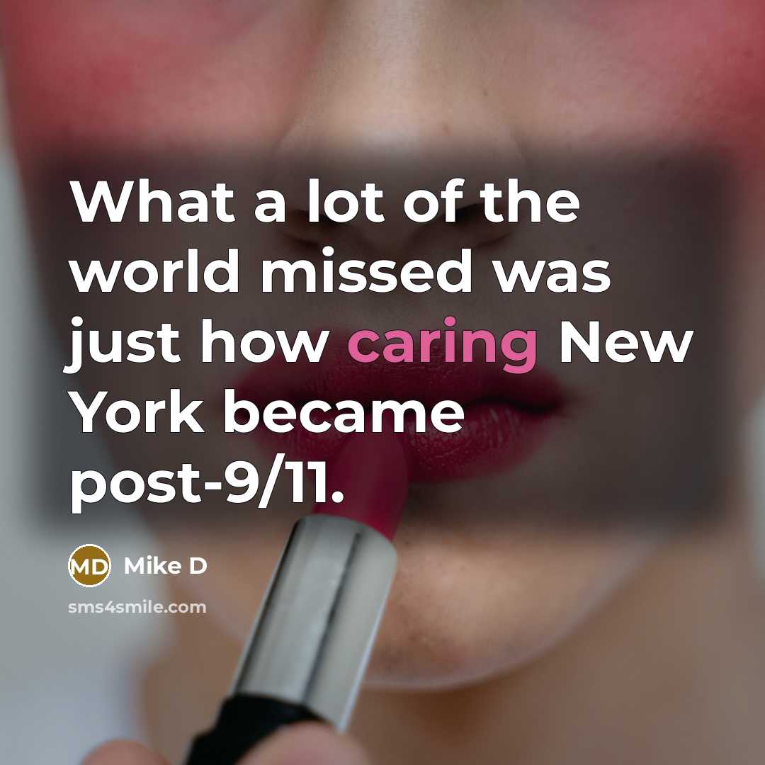 “What a lot of the world missed was just how…” quote by Mike D