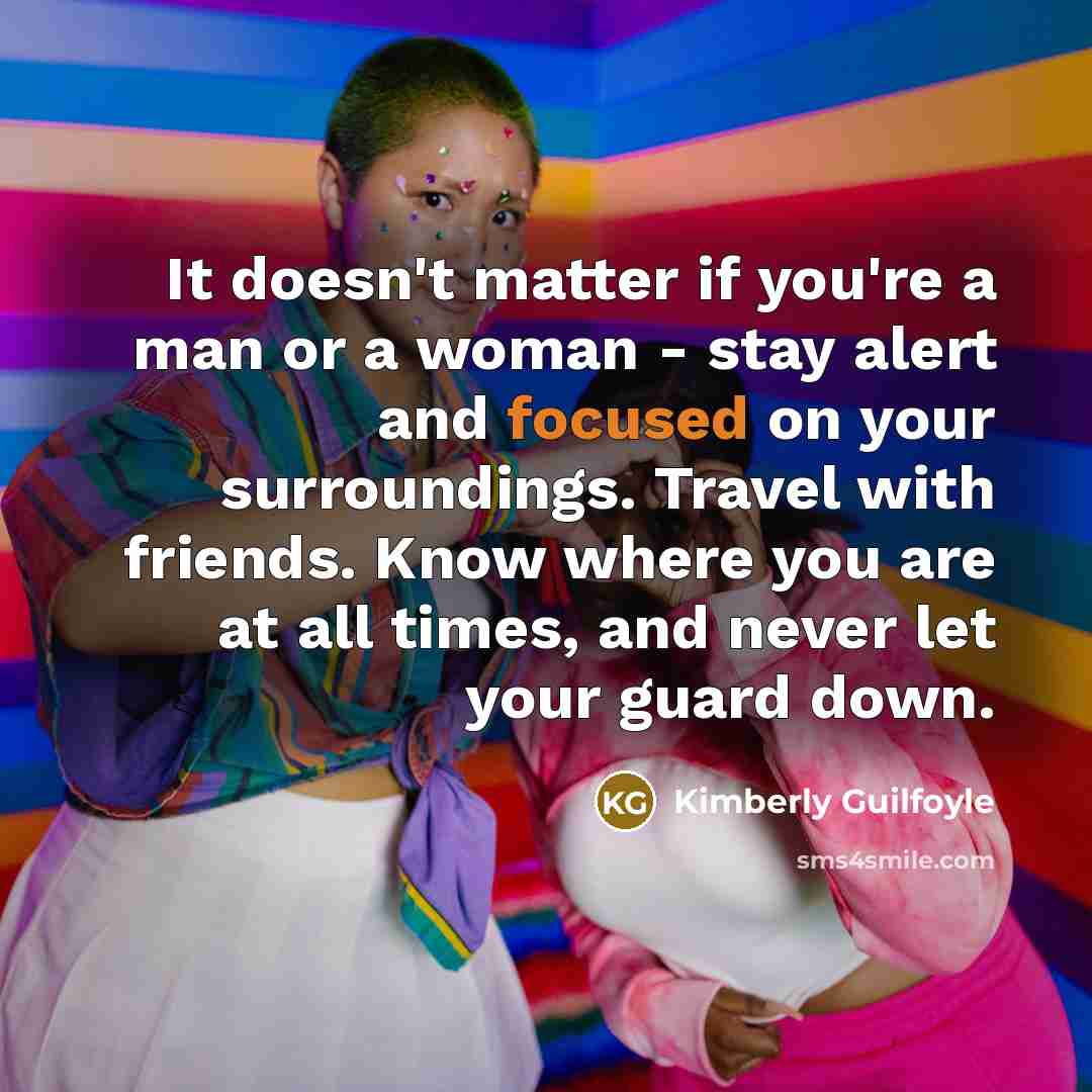 “It doesn't matter if you're a man or a woman…” quote by Kimberly Guilfoyle