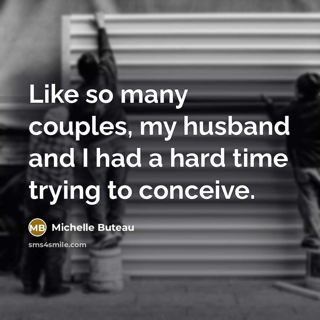 “Like so many couples, my husband and I had a…” quote by Michelle Buteau