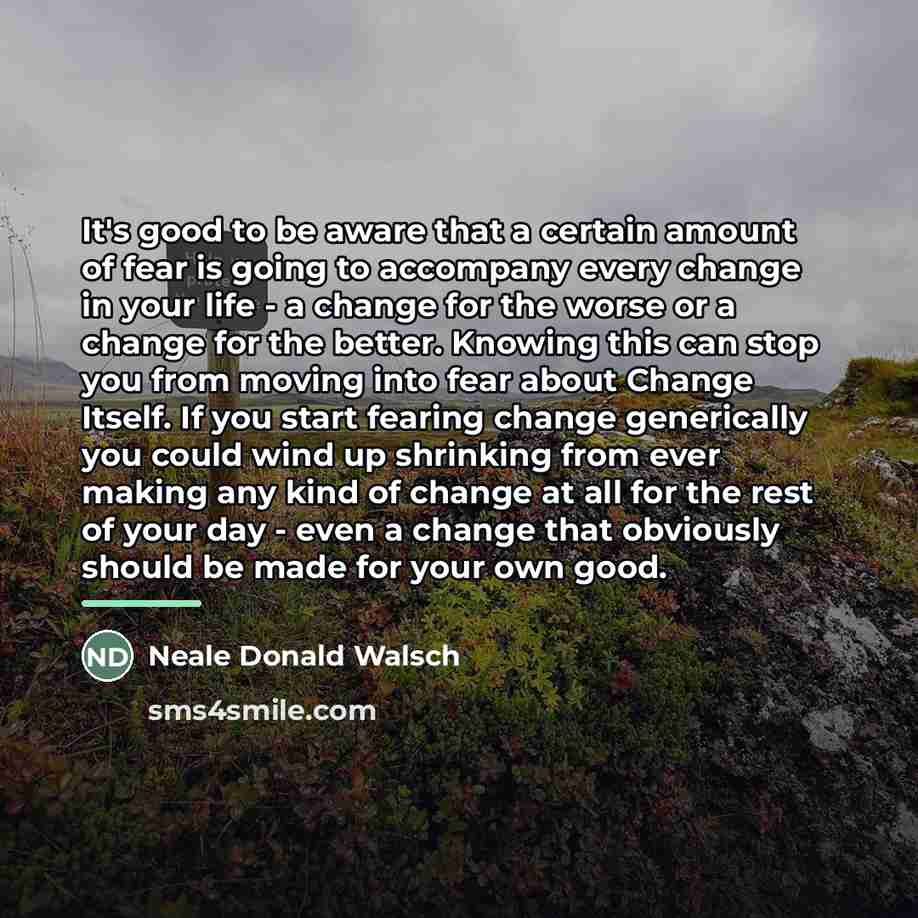 “It's good to be aware that a certain amount of…” quote by Neale Donald Walsch