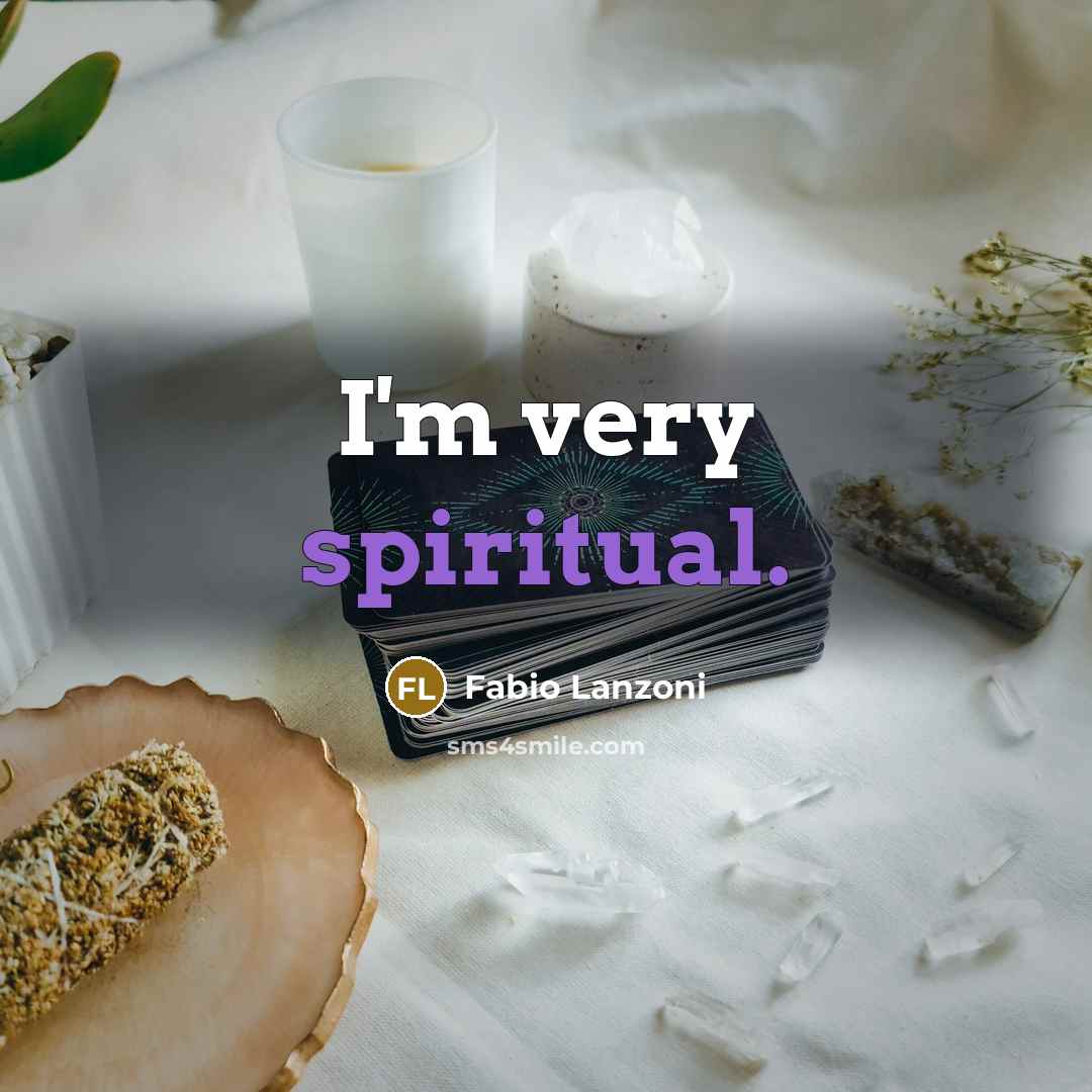 “I'm very spiritual.…” quote by Fabio Lanzoni