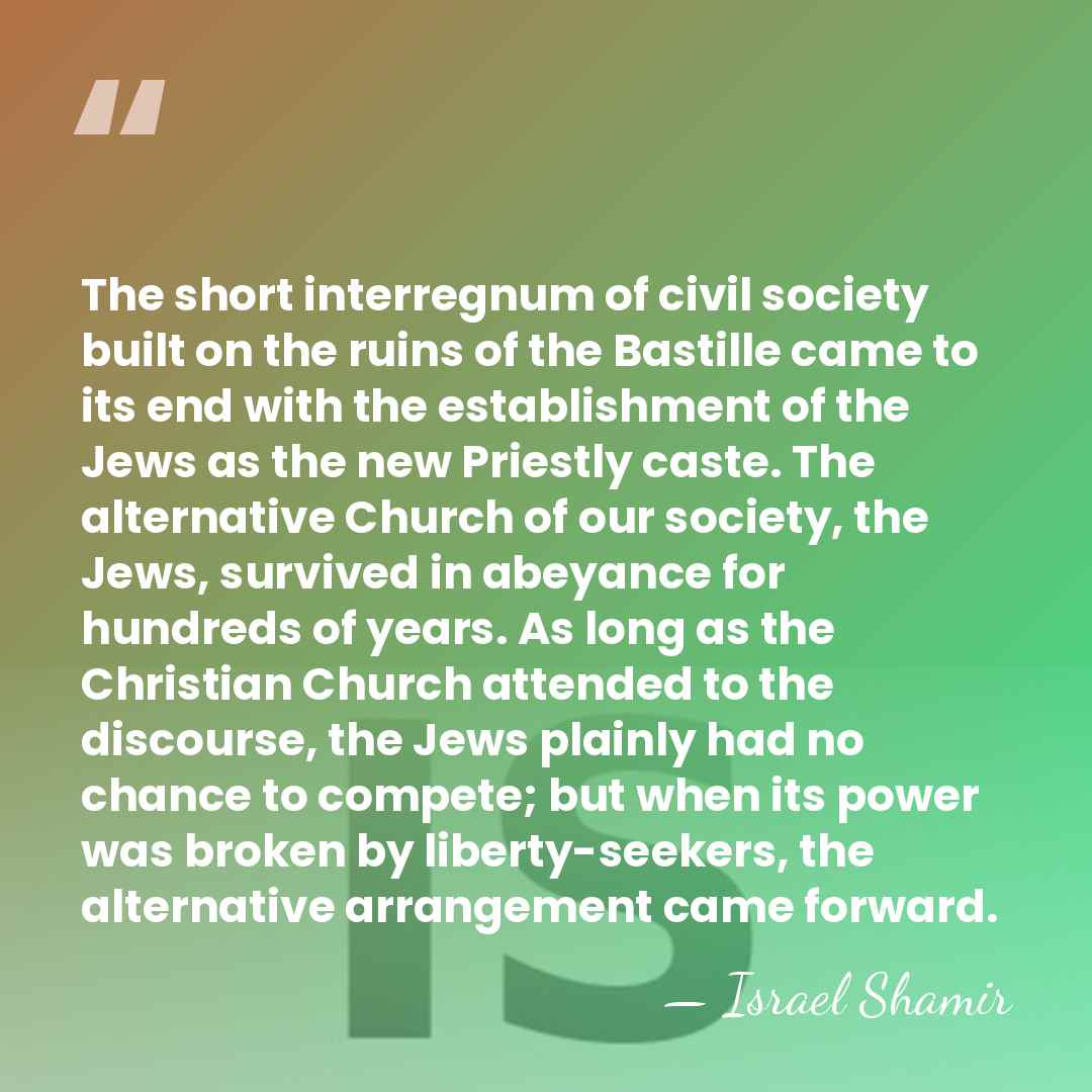 The short interregnum of civil society built on the ruins of the&hellip; - Israel Shamir