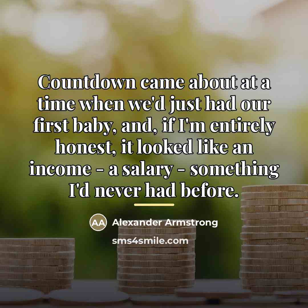 “Countdown came about at a time when we'd just had…” quote by Alexander Armstrong